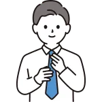 Man Wearing A Tie SVG Icon